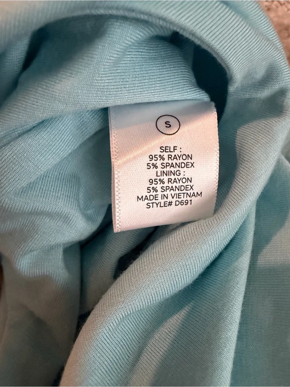 NWT Fashion Nova Size Small Body Con Midi Dress in Light Blue